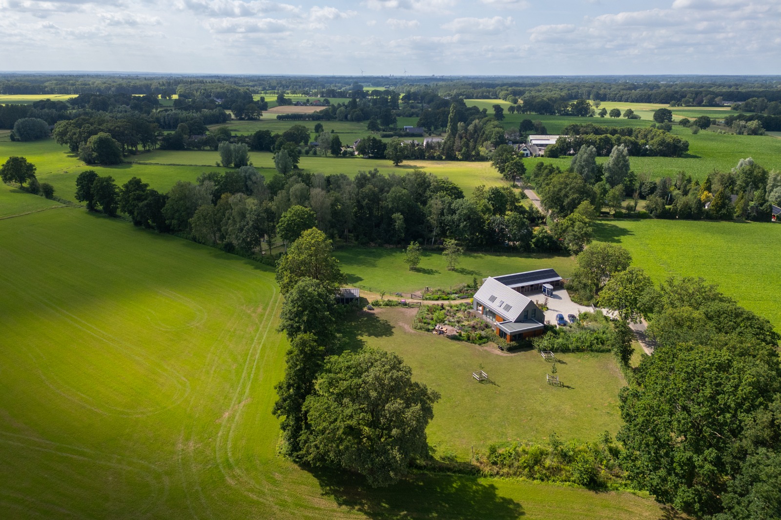Vrijstaande woning aan de Schepersweg in Harfsen in het groene buitengebied